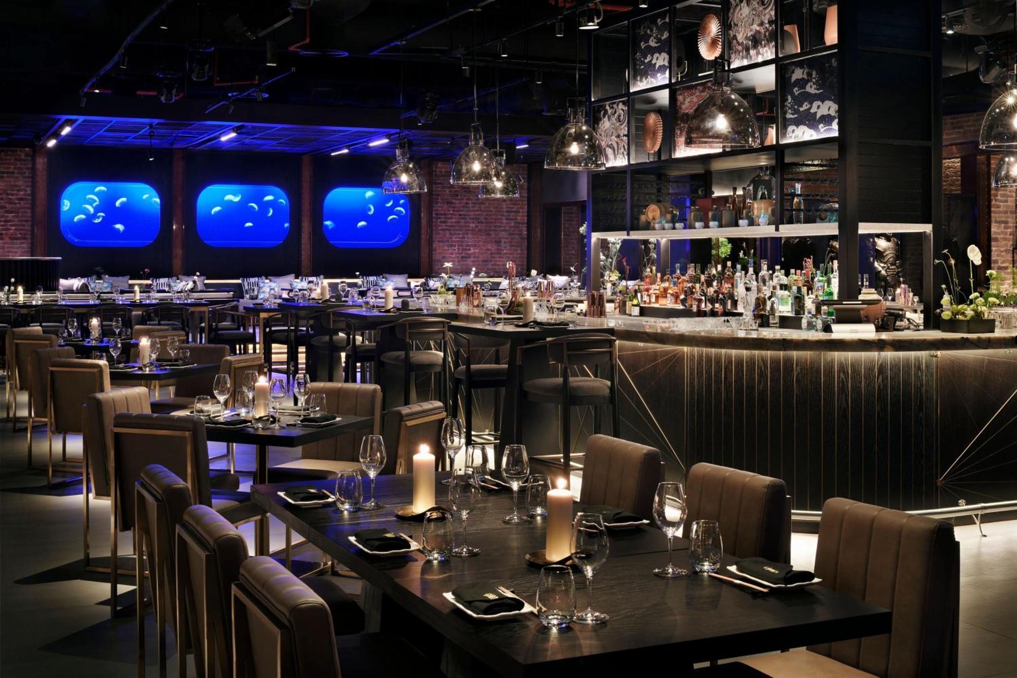 Marriott Resort Palm Jumeirah, Dubaj Exteriér fotografie The interior of the restaurant