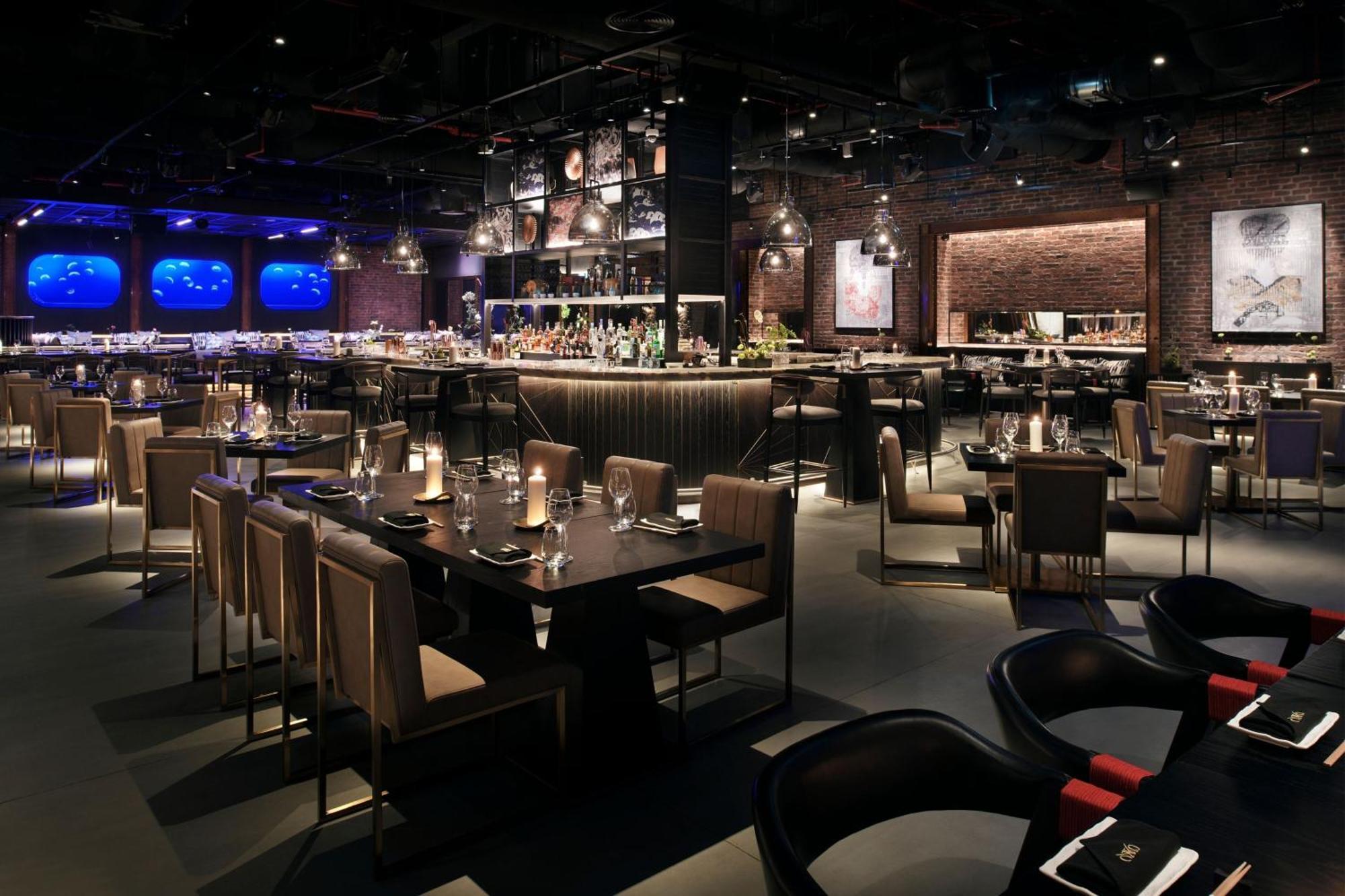 Marriott Resort Palm Jumeirah, Dubaj Exteriér fotografie The interior of the restaurant