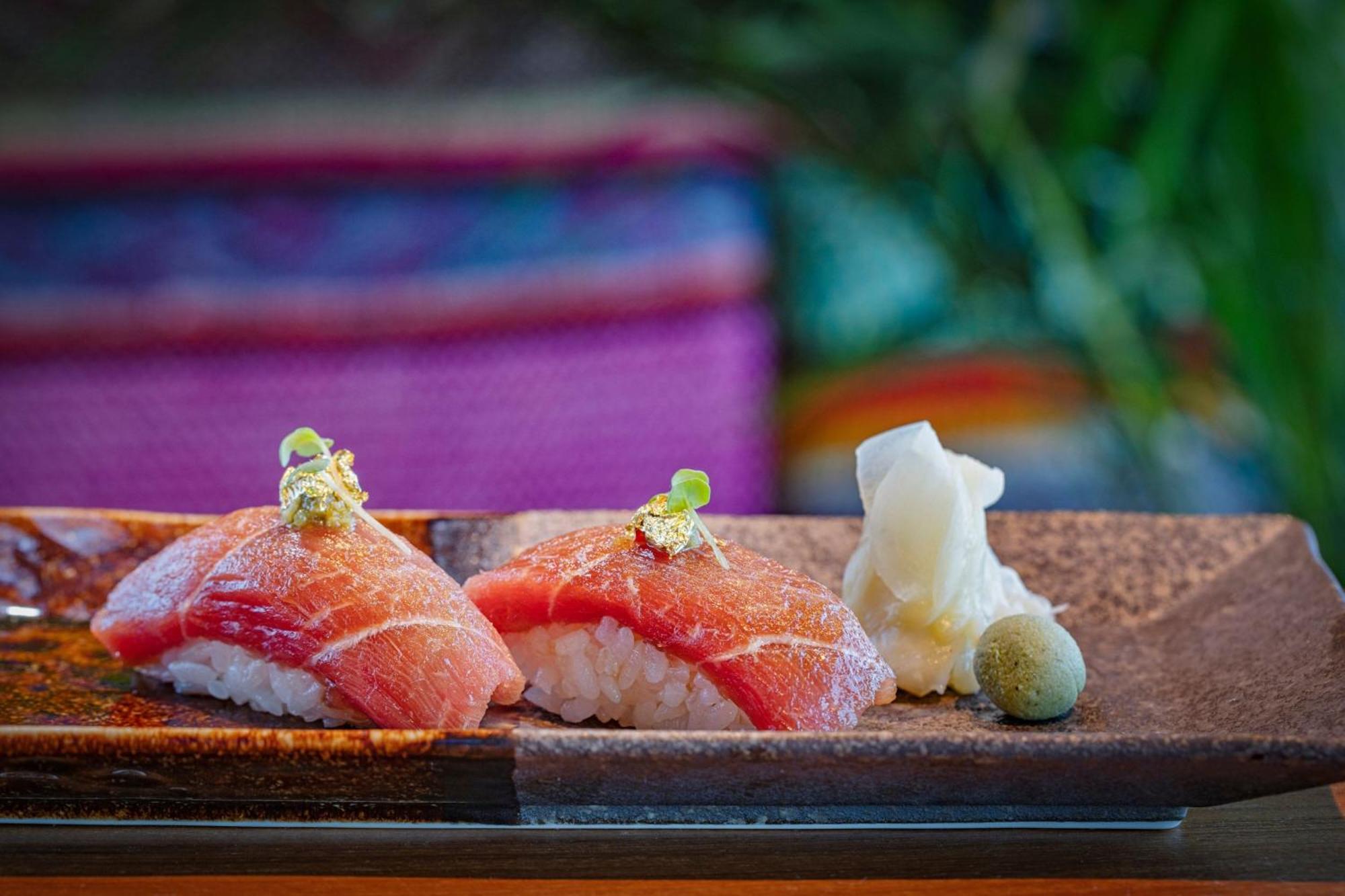 Marriott Resort Palm Jumeirah, Dubaj Exteriér fotografie Sushi