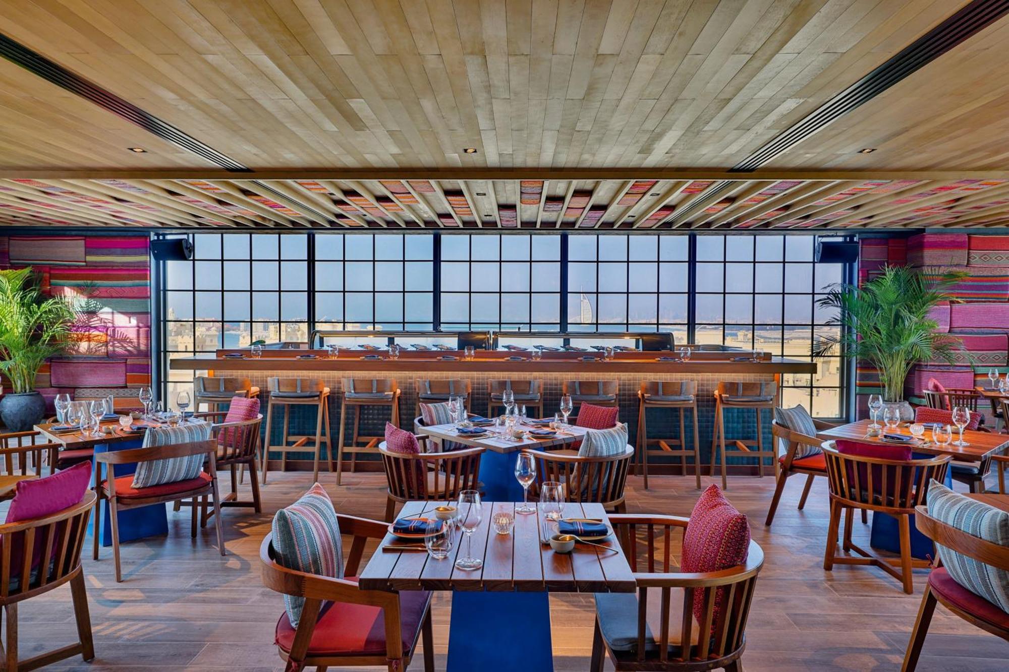 Marriott Resort Palm Jumeirah, Dubaj Exteriér fotografie The interior of the restaurant