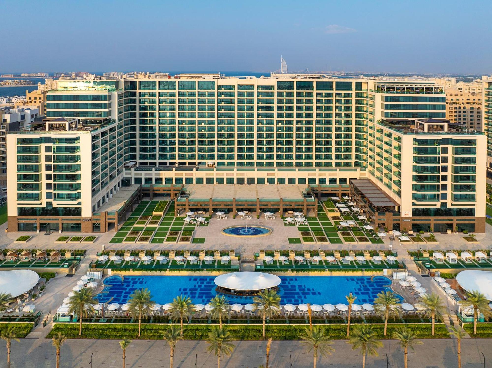Marriott Resort Palm Jumeirah, Dubaj Exteriér fotografie The Address Dubai Marina