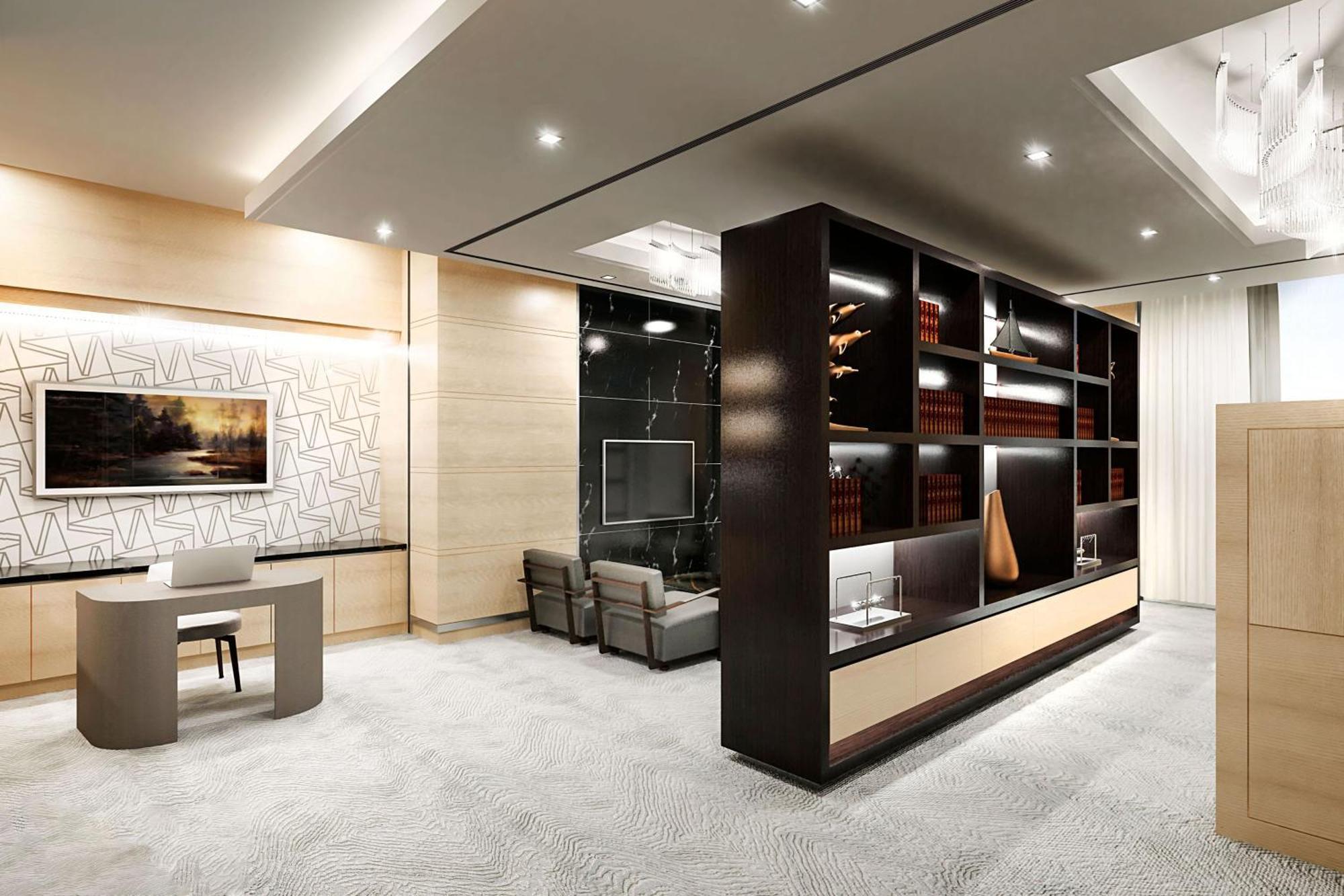 Marriott Resort Palm Jumeirah, Dubaj Exteriér fotografie Interior of the law firm